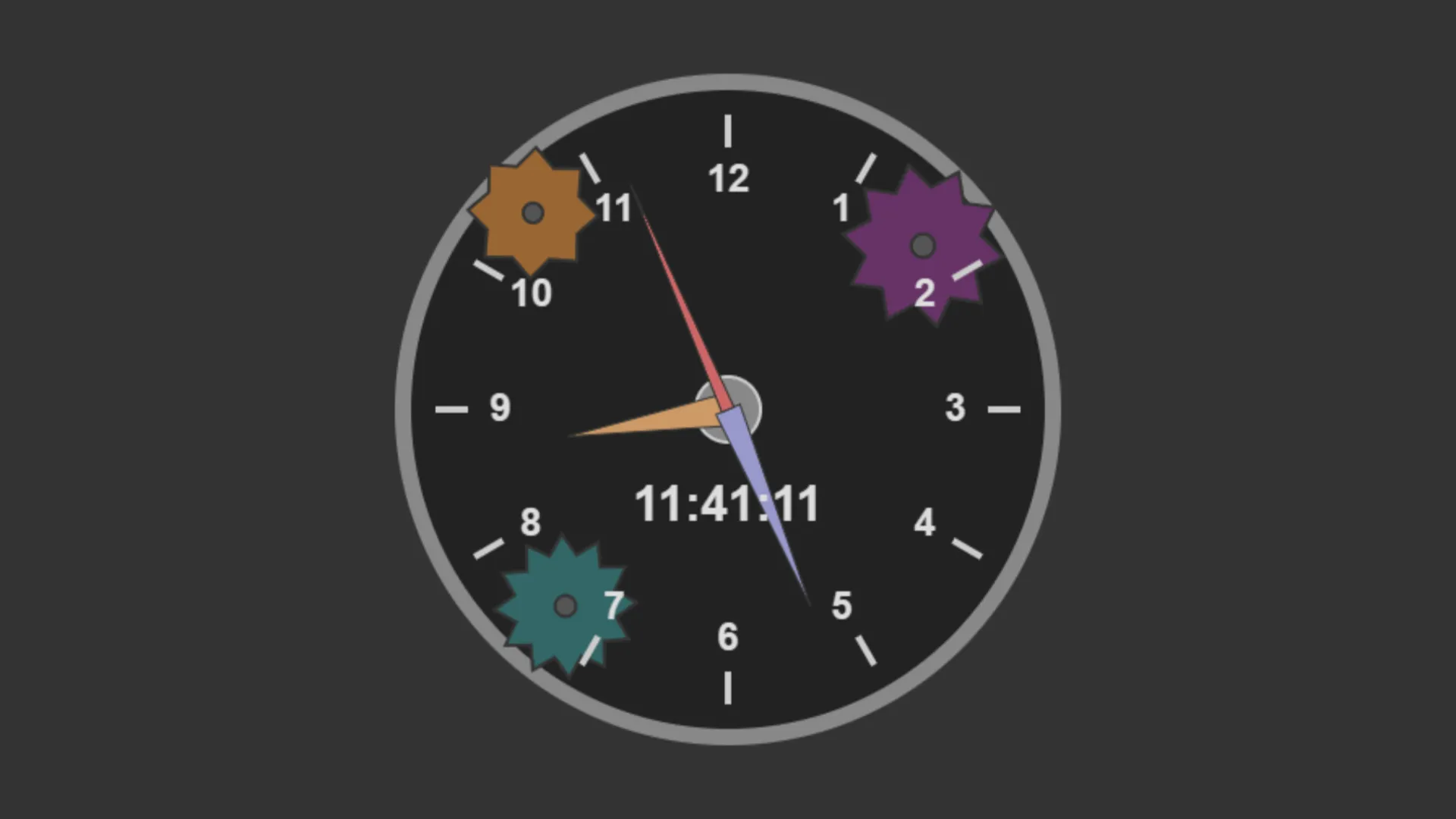 Mechanical Theme Preview - Suitable for presentations, eye protection, and OLED screen protectors